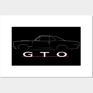 1966 Pontiac GTO Posters and Art